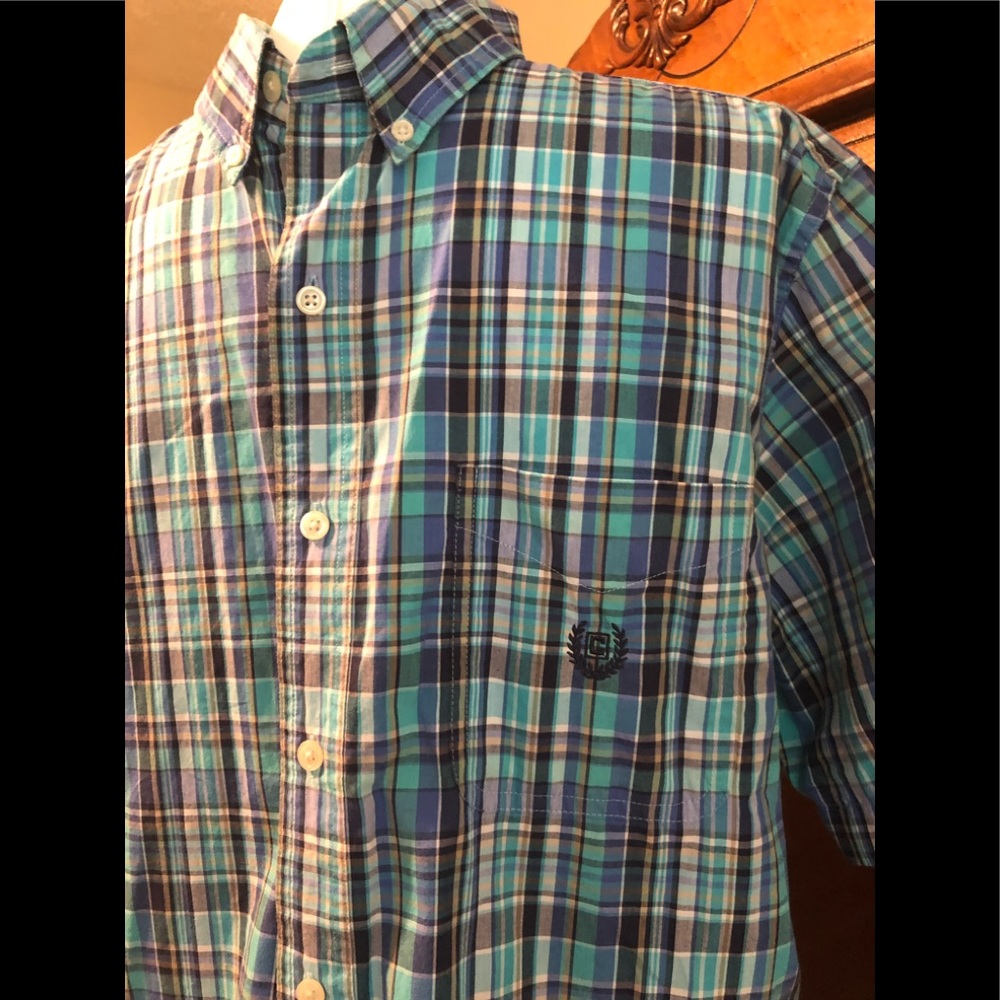 Chaps plaid button down - Picture 2 of 5